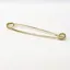 Equetech Traditional Plain Stock Pin in Gold
